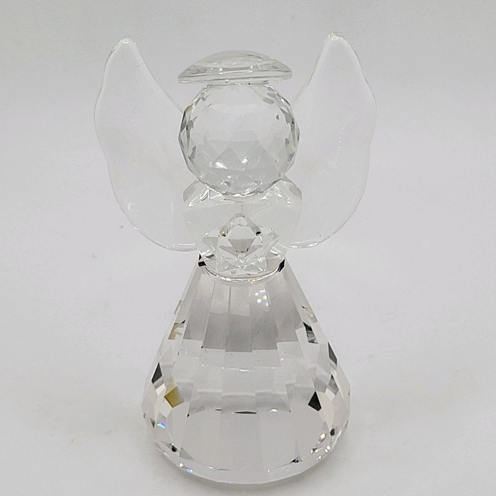 Waltz &‎ F Crystal Guardian Angel Figurine 3" Sun Catcher Minimalist